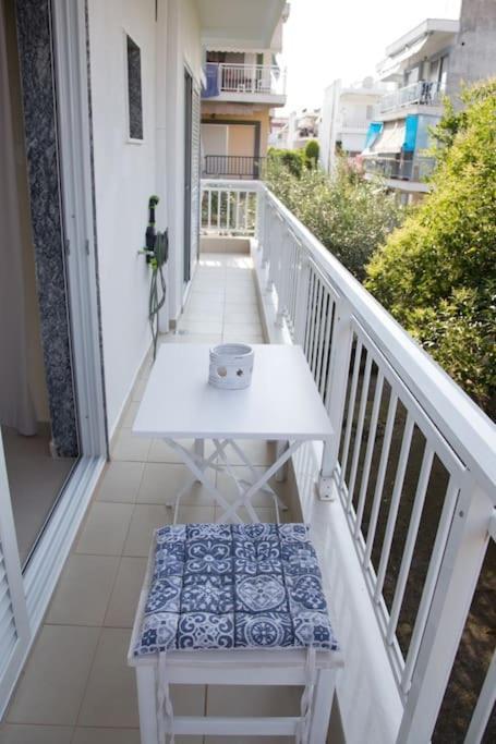 Blue Theros Apartments Paralia Dionysiou Exteriér fotografie